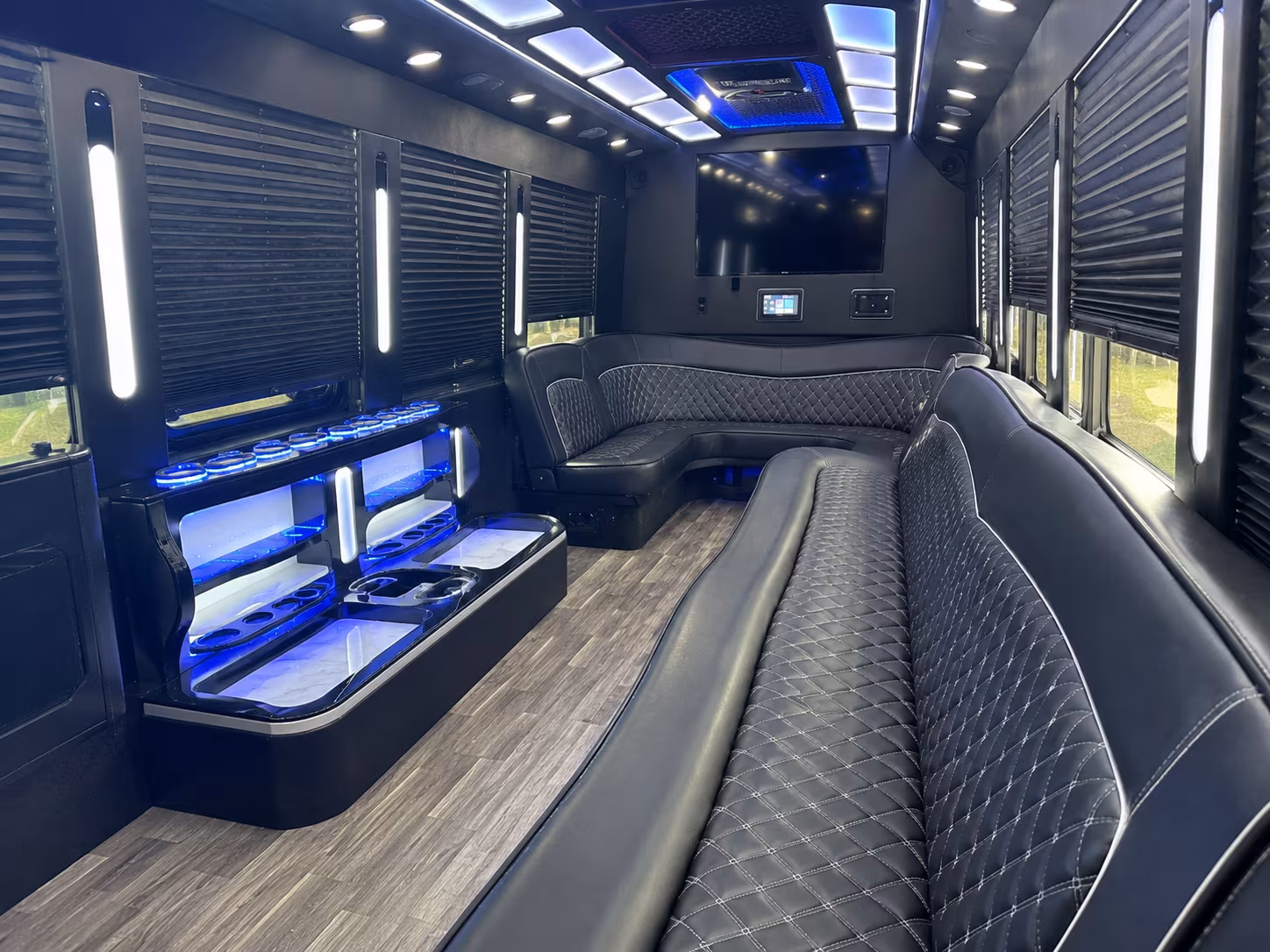 mableton wedding party bus rental