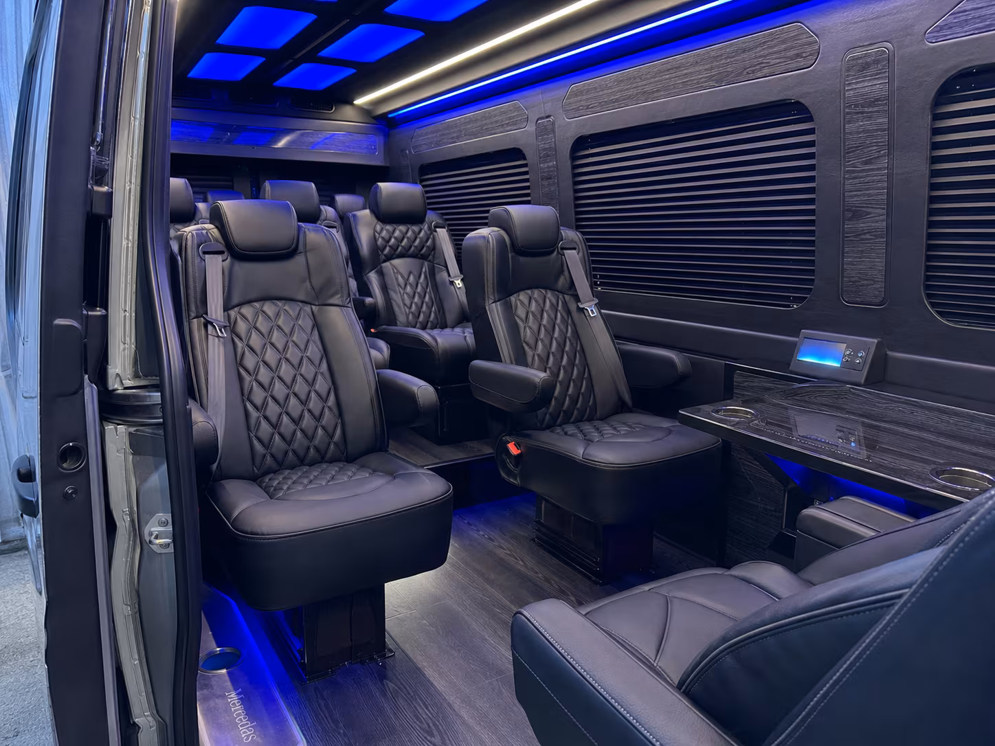 sprinter van transportation for groups and events across mableton